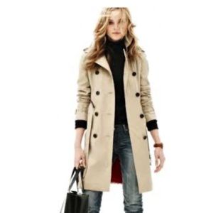 Joan Rivers Tan Trench Coat